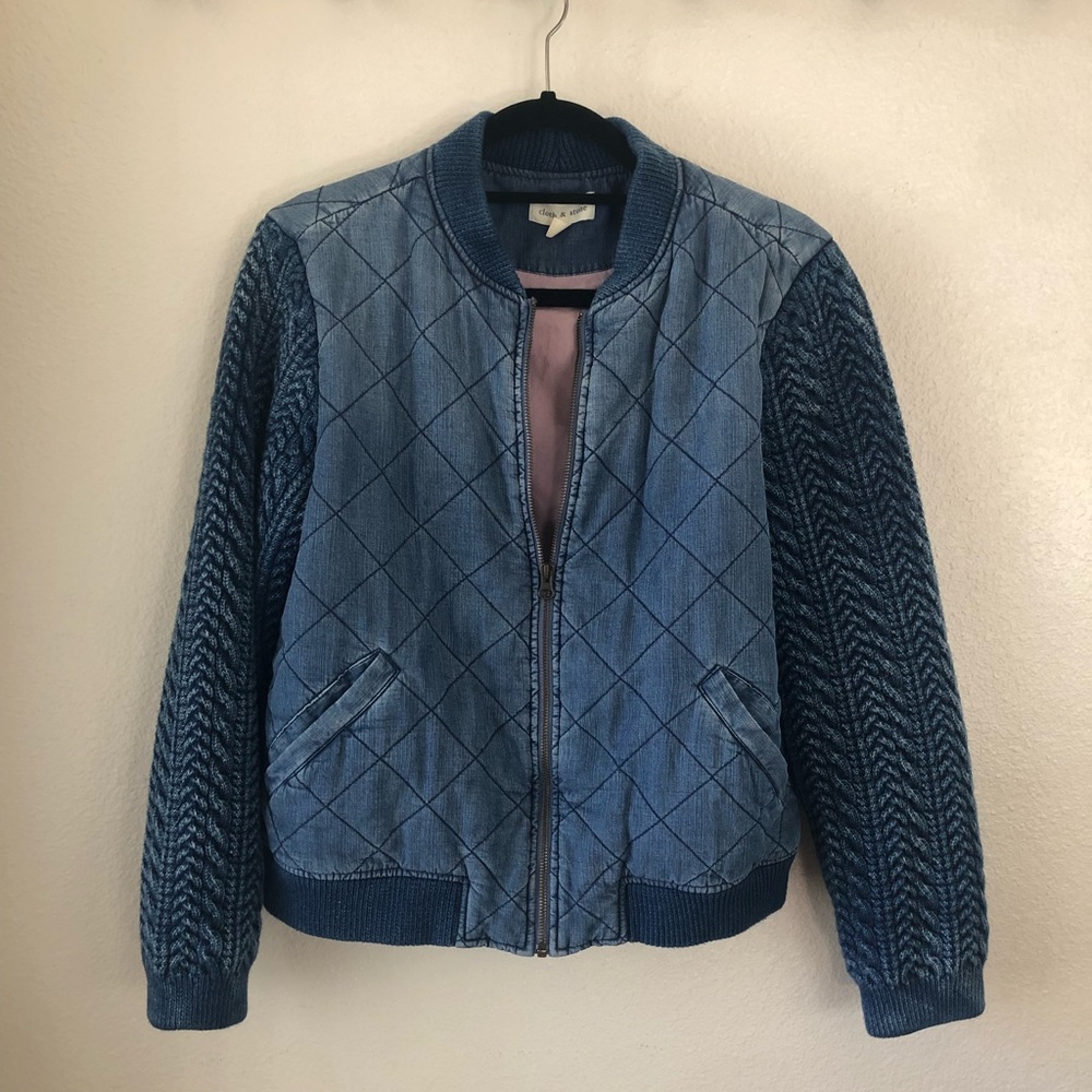 Cloth & Stone Blue Jacket
